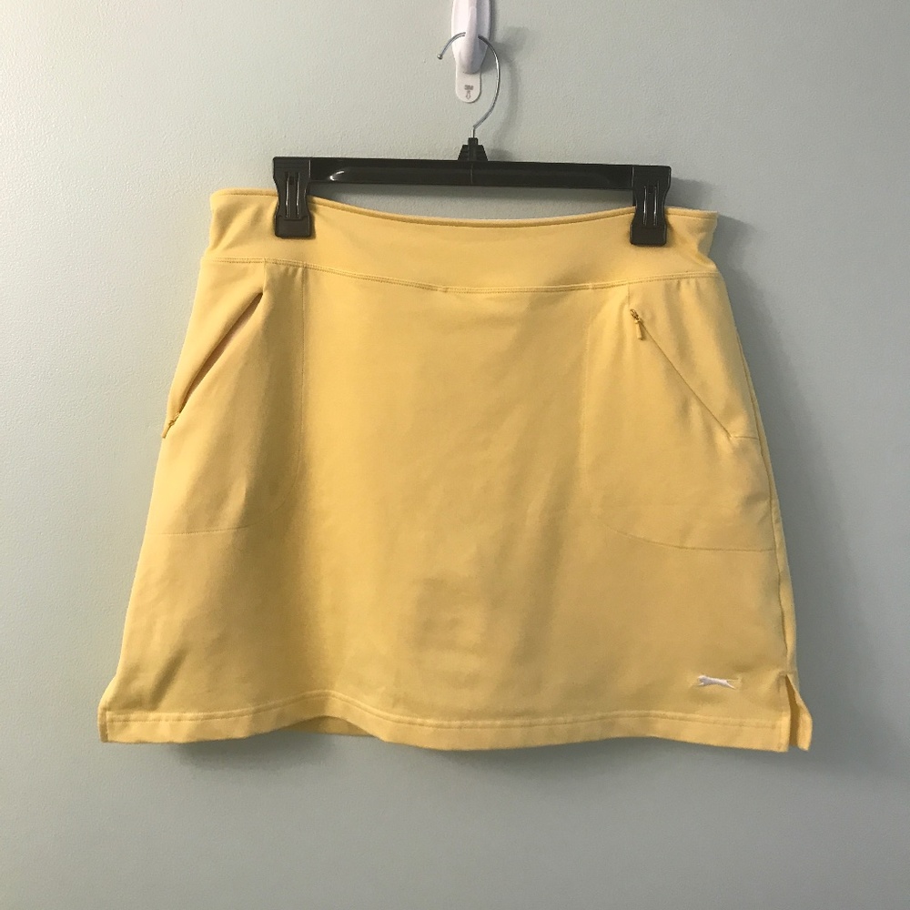 Slazenger canary athletic skirt- shorts